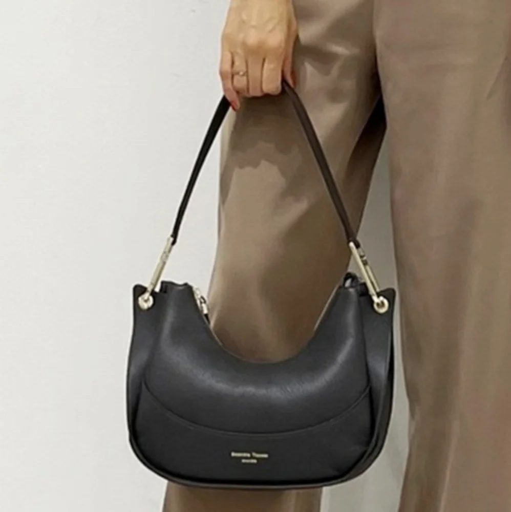 Samantha Thavasa Half Moon Leather Shoulder